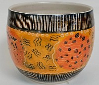 Orange Beaker Cup 1 (no dimple)